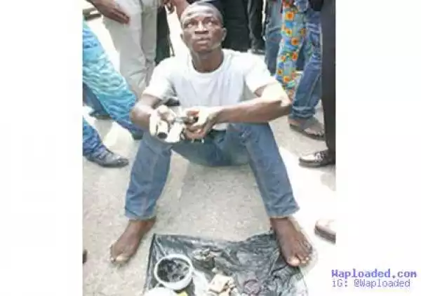 We Monitor and Rob People Who Withdraw Big Cash From Bank – Robber Confesses (Photo)